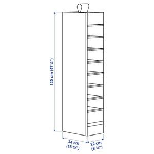IKEA hanging shoe organizer